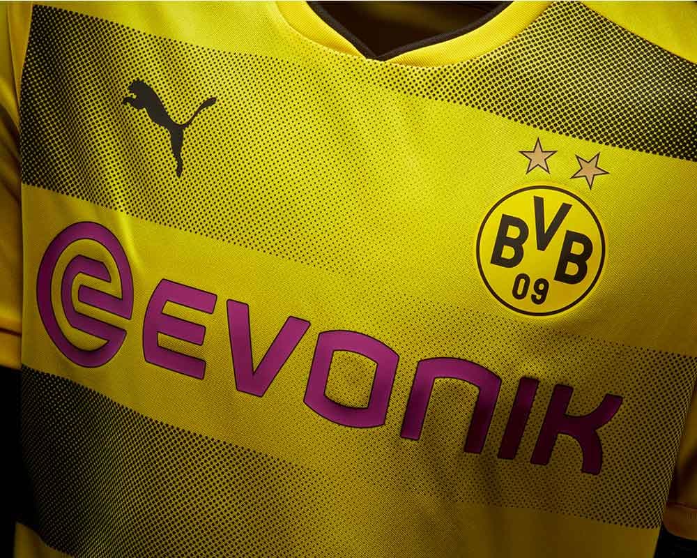 2017 18 Puma Borussia Dortmund Home Jersey Launches