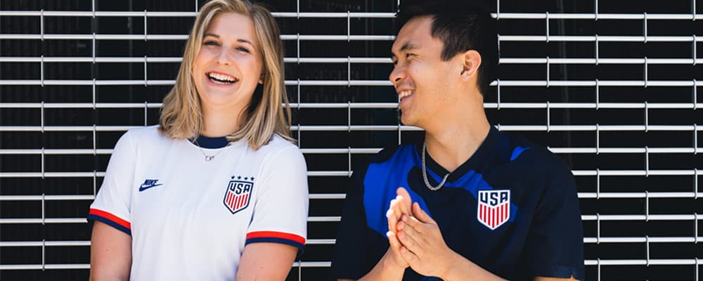 2020 Nike USA Home and Away Soccer Jerseys