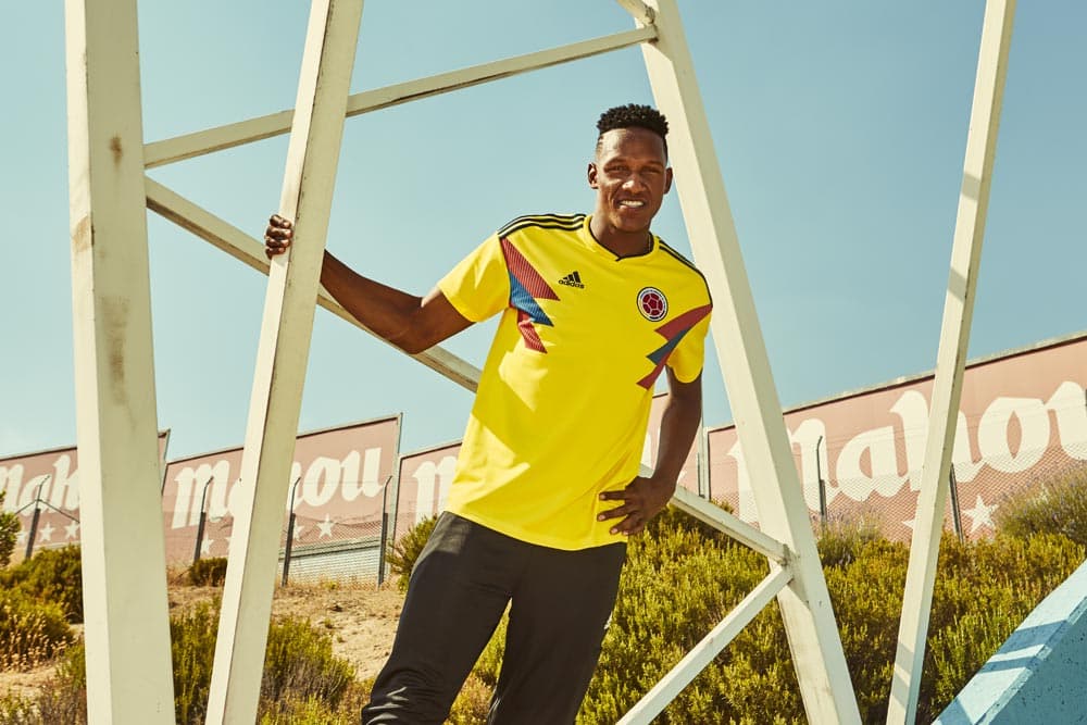 2018 adidas Colombia World Cup jerseys