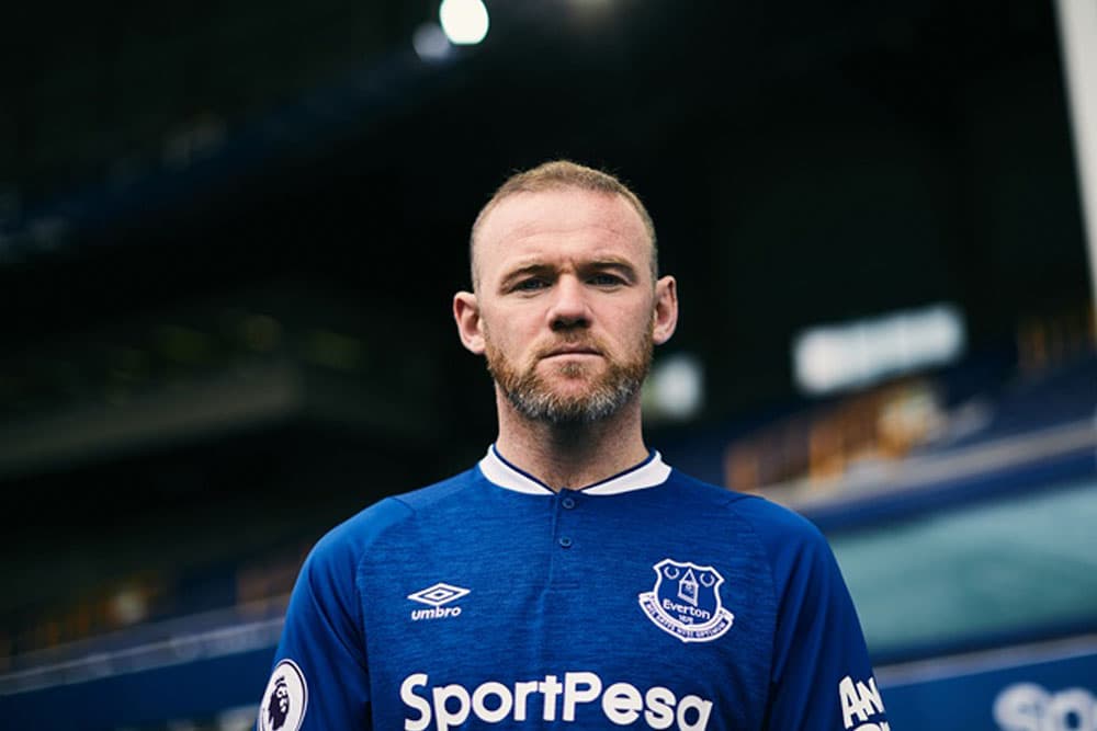 2018 19 Umbro Everton Home Kit Debuts