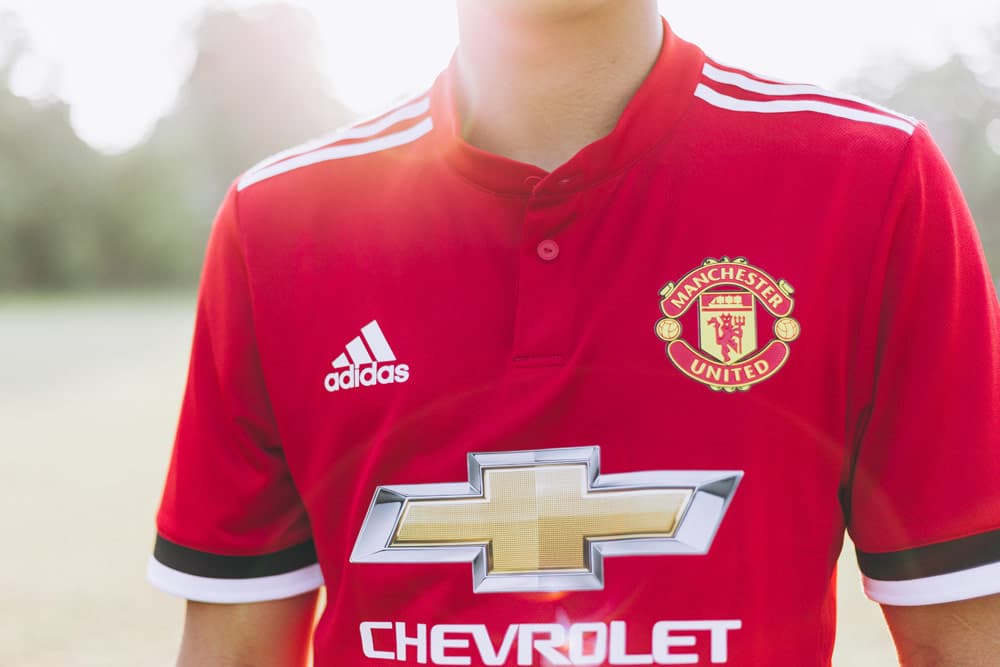 adidas 2017-18 Manchester United Home Jersey