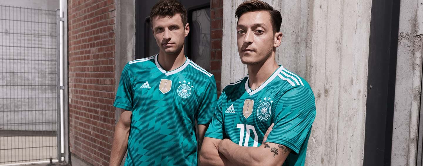 desarrollando volverse loco Peave SOCCER.COM launches retro-inspired 2018 adidas Germany home and away 2018  FIFA World Cup Russia™ jerseys