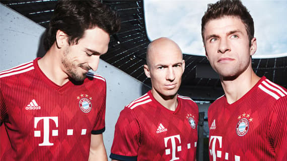 adidas Bayern Munich 2018/19 home jersey