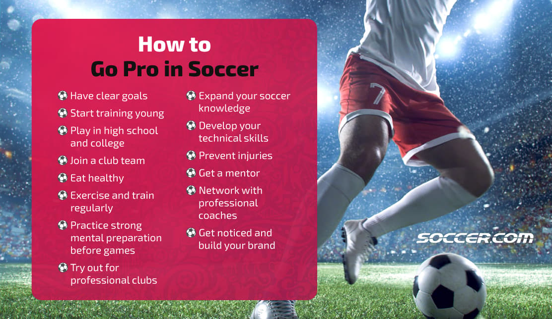 how to go pro soccer